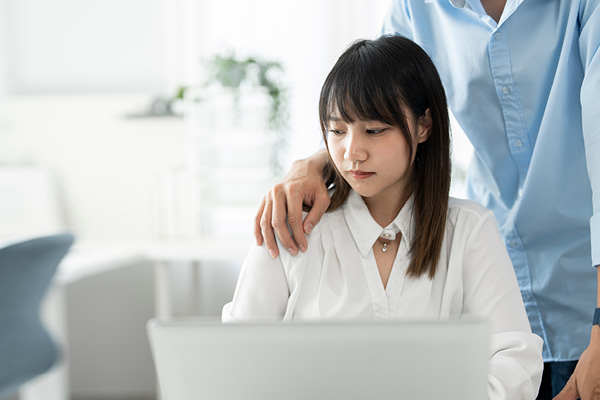 harcèlement sexuel au travail
