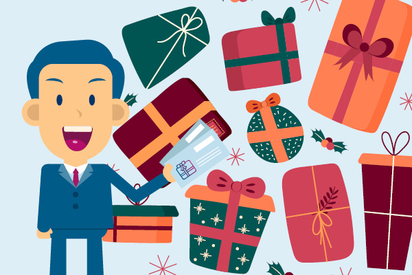 chèque cadeau noël entreprise