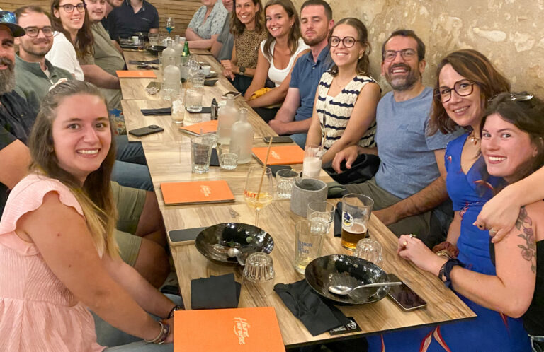 repas convivial équipes emile's