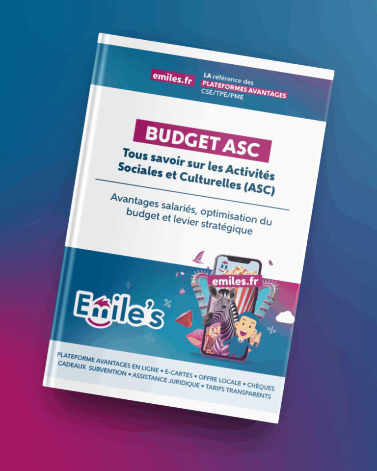 le budget asc du cse